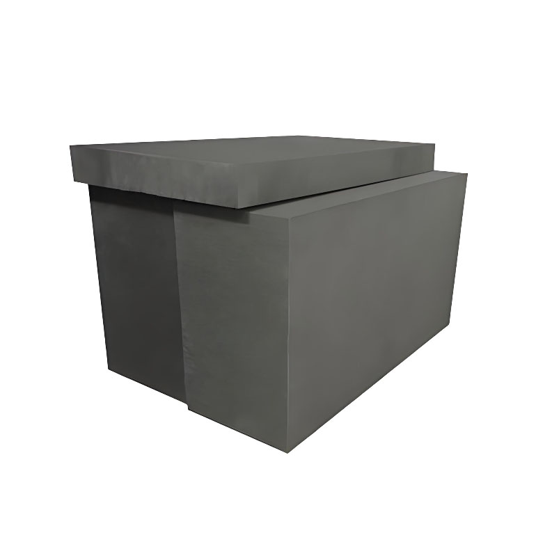 Precision-cut matched graphite block set, tight tolerance &plusmn;0.05mm, paired components