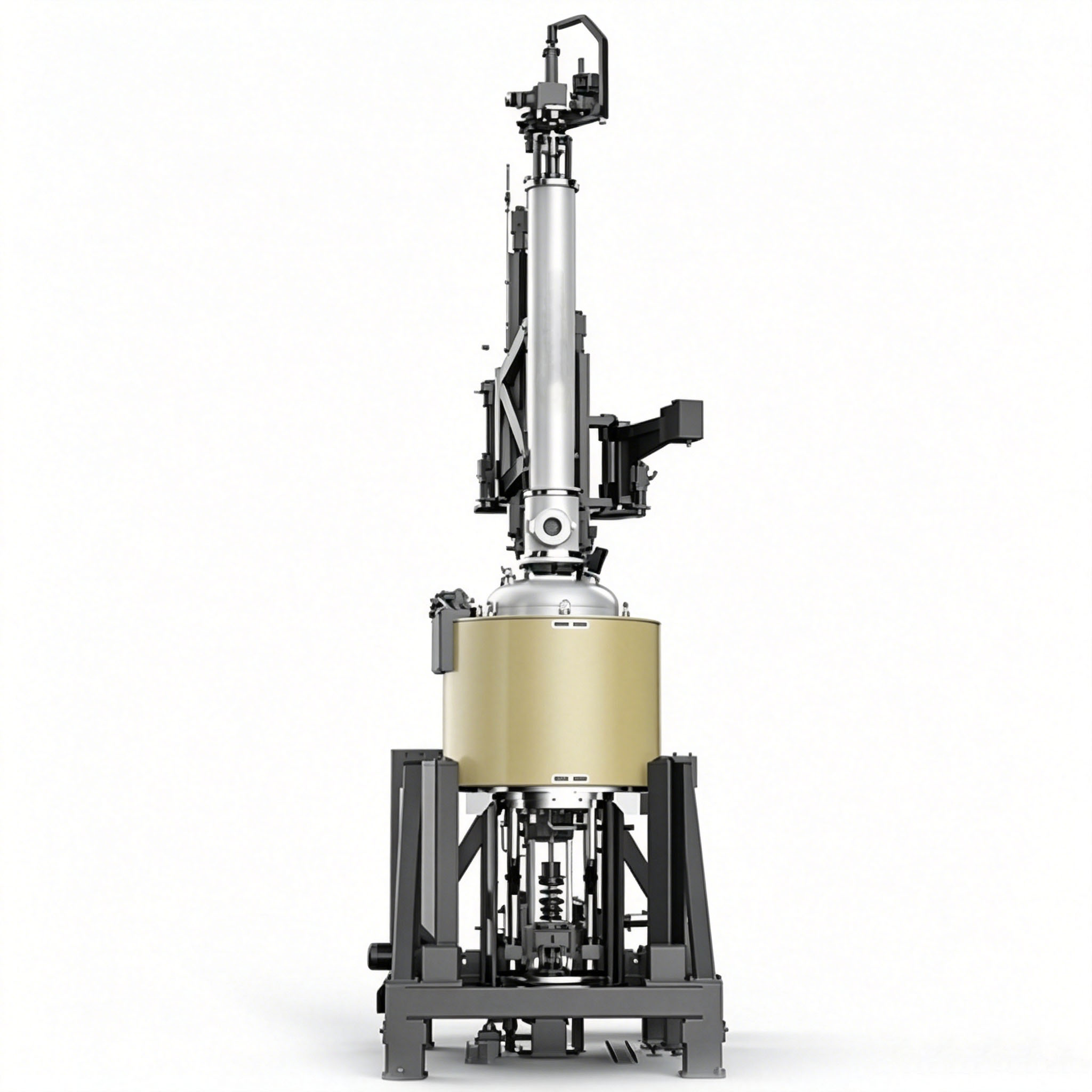 Forno extrator de sil&iacute;cio de cristal &uacute;nico Czochralski usando feltro de grafite macio &agrave; base de rayon como barreira de isolamento t&eacute;rmico para produ&ccedil;&atilde;o de sil&iacute;cio monocristalino de grau semicondutor