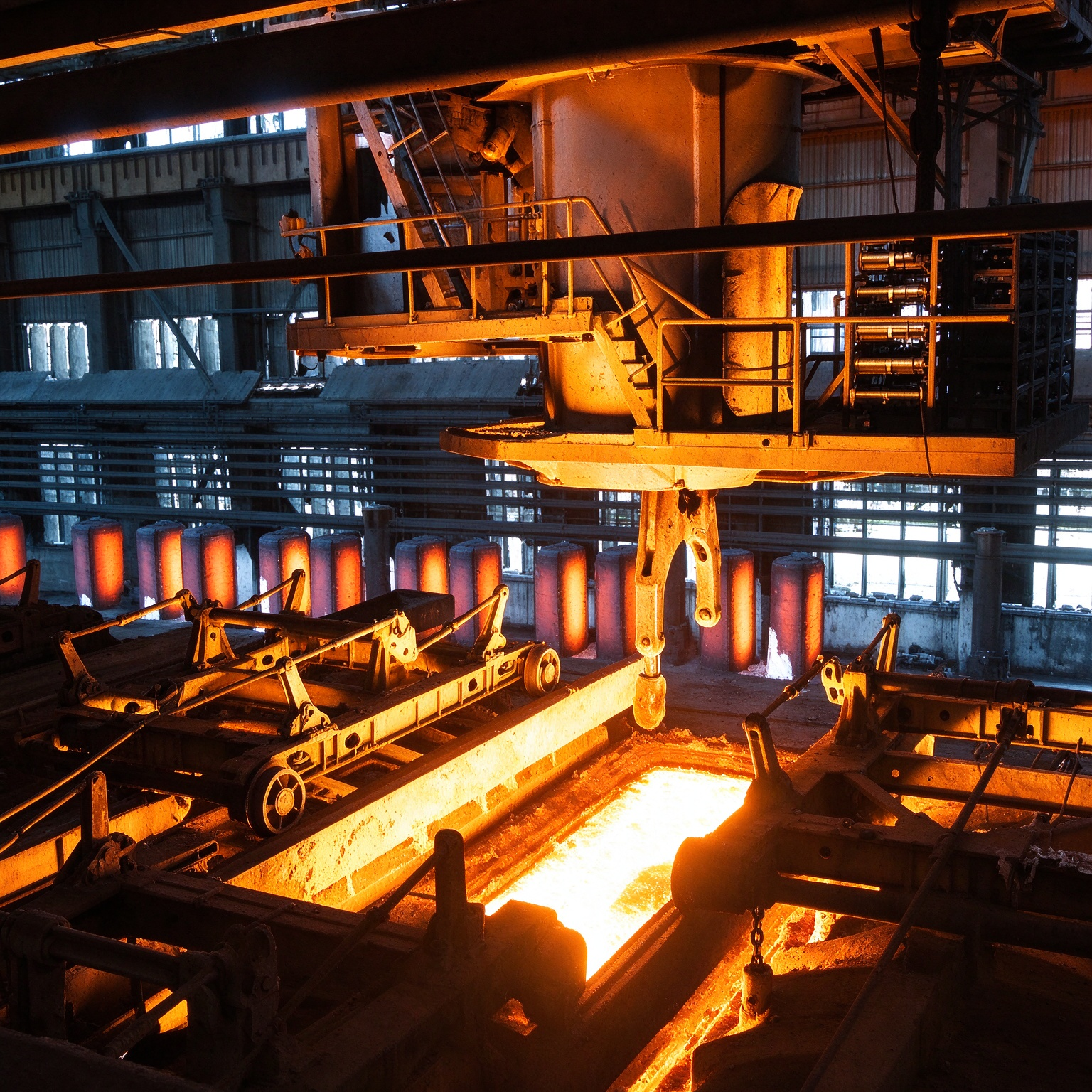 Linha de produ&ccedil;&atilde;o de alta temperatura de grande f&aacute;brica metal&uacute;rgica, barco de grafite usado em tratamento t&eacute;rmico de forno a v&aacute;cuo