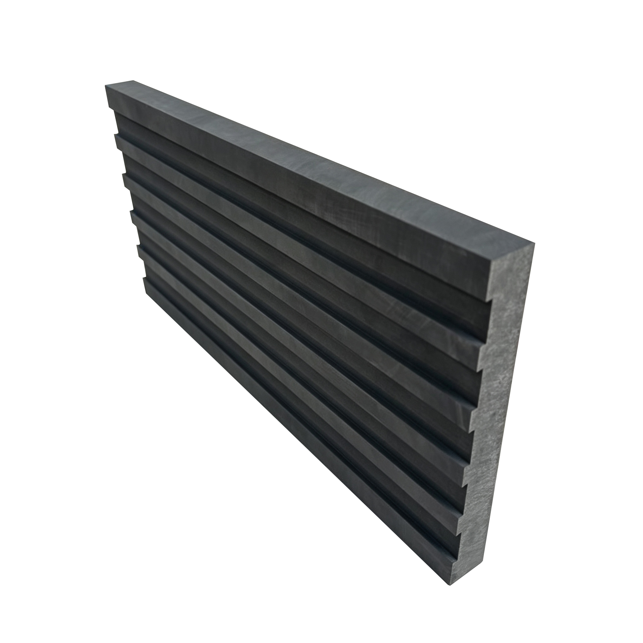Placas de grafite com fenda para orientação de fluxo | Placas de grafite com fenda de alta pureza projetadas especificamente para equipamentos de vácuo semicondutores CVD - carbono NHD