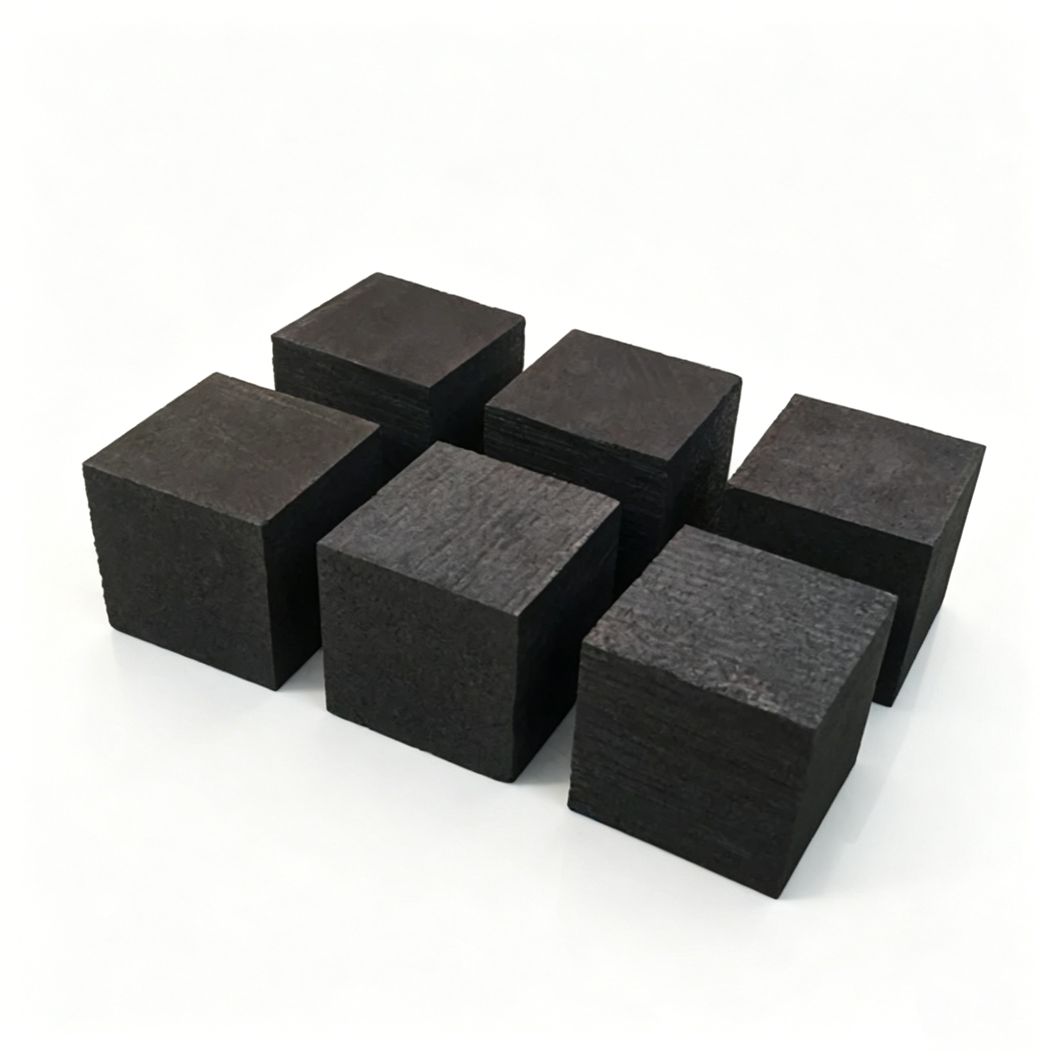 Blocos de grafite médio-grossos para moldagem por vibração | Tamanho da partícula: 0,8 mm / 2,0 mm | Propriedades de nível industrial, de alta temperatura e resistentes à corrosão