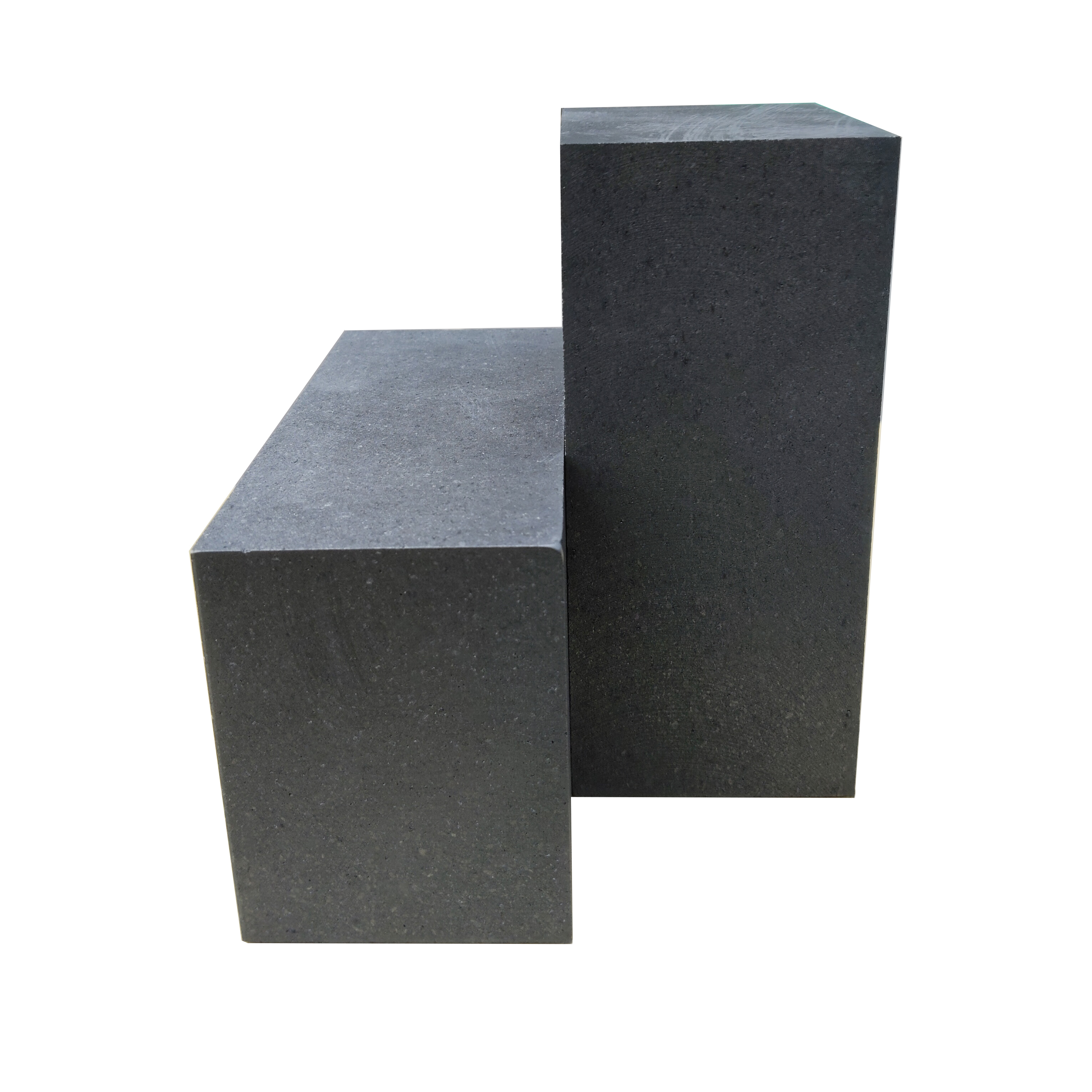 Blocos de grafite médio-grossos para moldagem por vibração | Tamanho da partícula: 0,8 mm / 2,0 mm | Propriedades de nível industrial, de alta temperatura e resistentes à corrosão